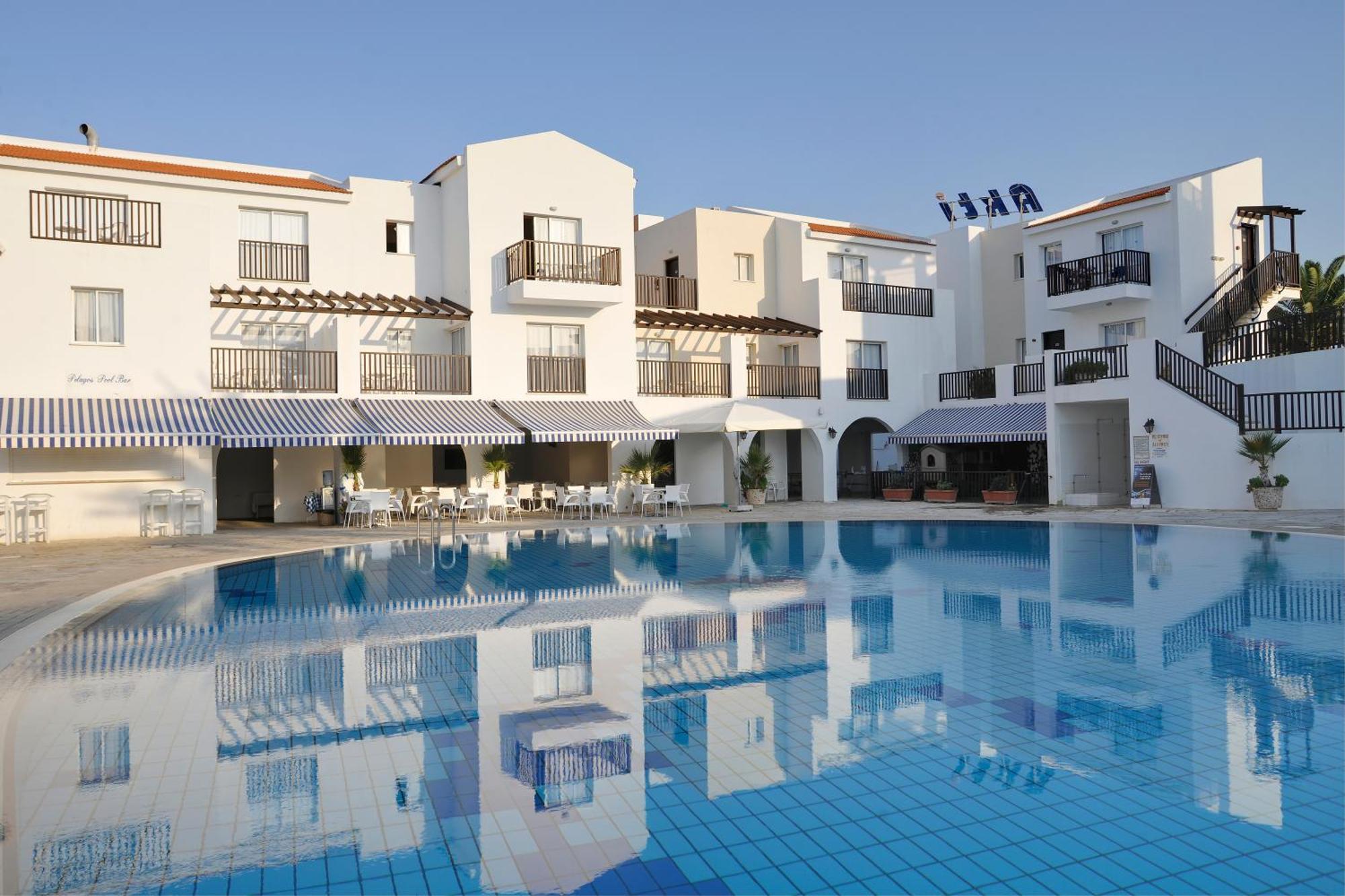 Akti Beach Hotel & Village Resort Klorakas Ngoại thất bức ảnh